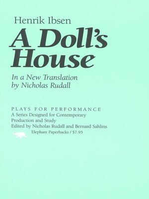 cover image of A Doll's House